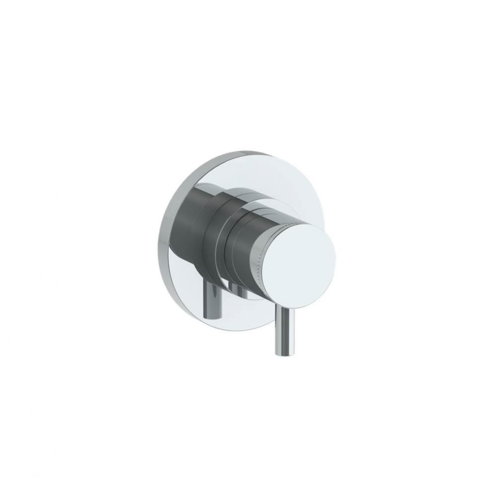 Wall Mounted Trim w/ Wall Plate, 3 1/2'' dia.