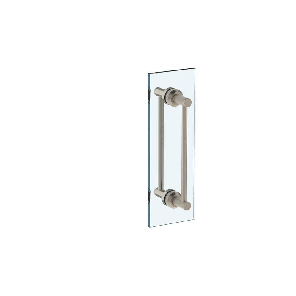 Urbane 18'' Double Shower Door Pull / Glass Mount Towel Bar