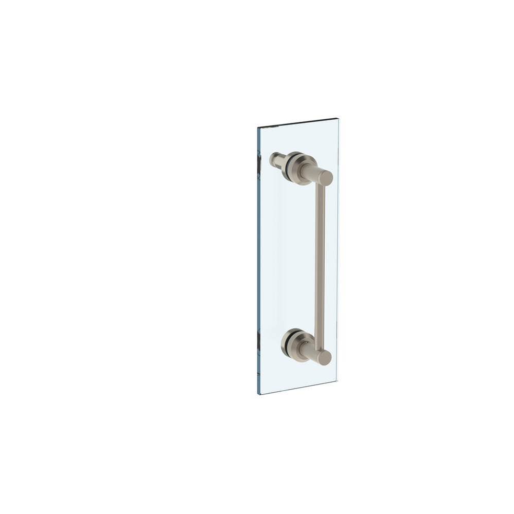 Urbane 6'' Shower Door Pull  With Knob / Glass Mount Towel Bar with Hook