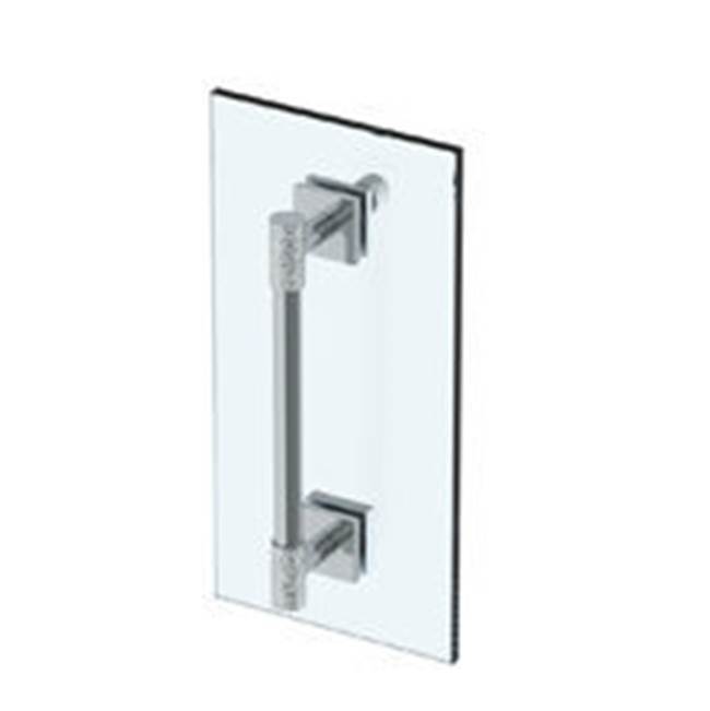 Sense 6'' Shower Door Pull  With Knob / Glass Mount Towel Bar with Hook
