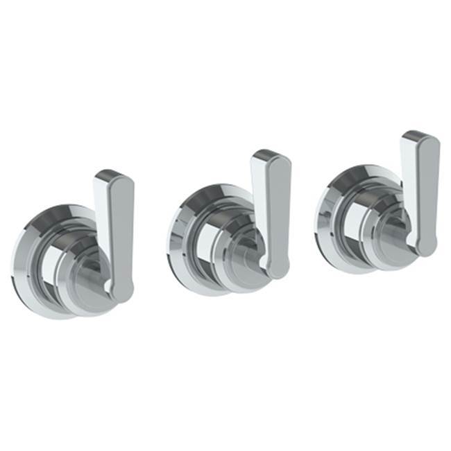 Wall Mounted 3-Valve Shower Trim