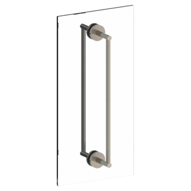 Brooklyn 24'' Double Shower Door Pull / Glass Mount Towel Bar