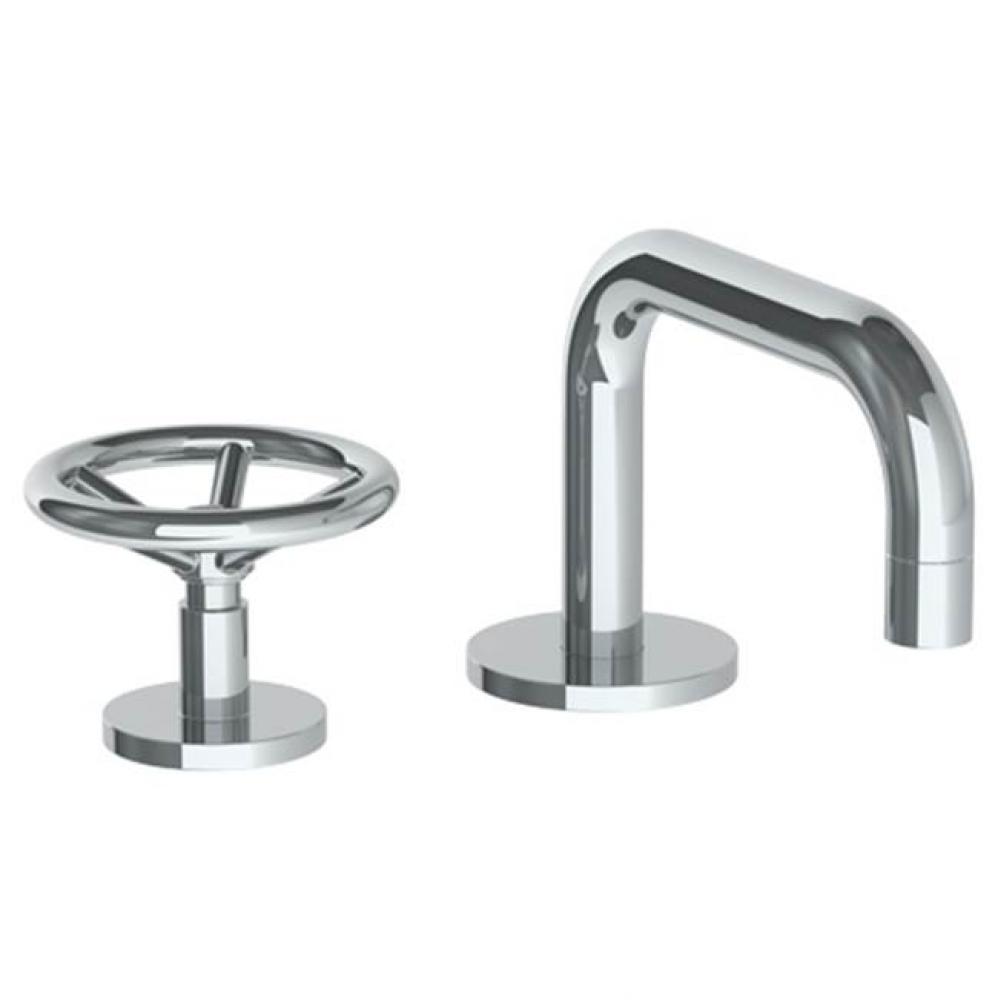 Deck Mounted 2 Hole Lavatory Set