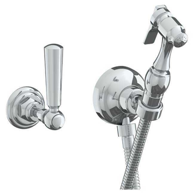 Wall Mounted Bidet Spray Set & Progressive Mixer with 49'' hose