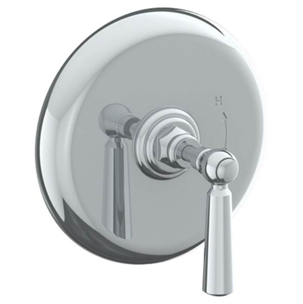 Wall Mounted Pressure Balance Shower Trim, 7'' dia.