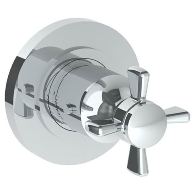 Wall Mounted Thermostatic Shower Trim, 3 1/2'' dia.