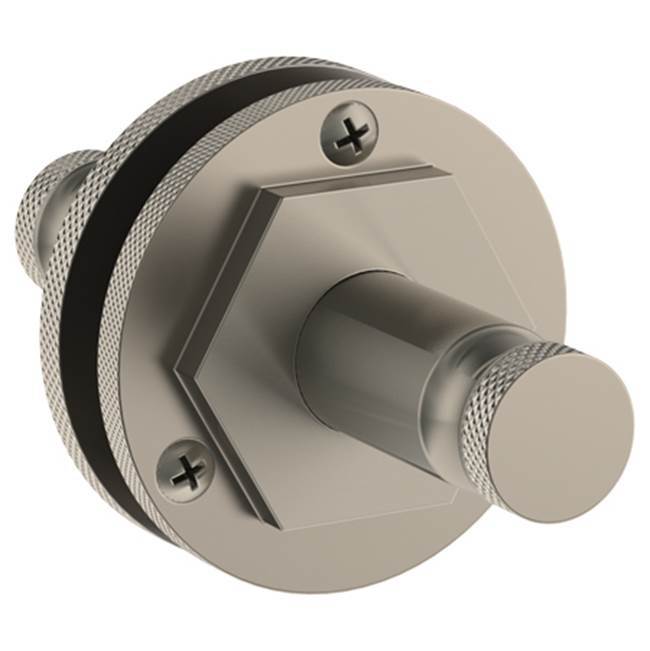 Elan Vital Double Shower Door Knob / Glass Mount Hook