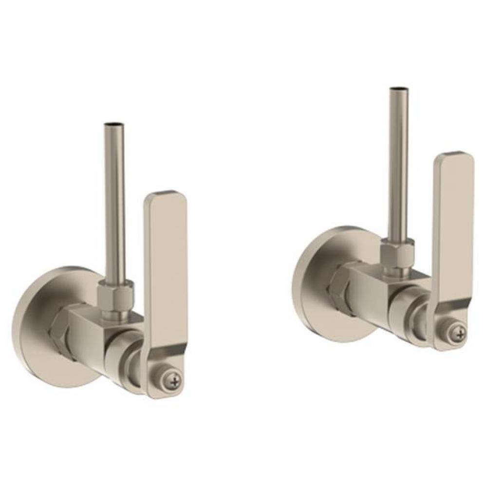 Lavatory Angle Stop Kit -1/2'' Compression x 3/8'' OD Compression