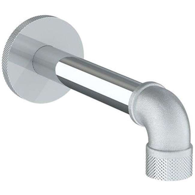 Wall Mounted 2 Hole Lavatory Set With 6.5'' Spout