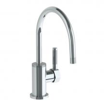 Watermark 111-7.3G-SP4-PC - Deck Mounted 1 Hole Gooseneck Kitchen Faucet