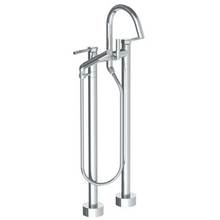 Watermark 111-8.3-SP4-PC - Floor Standing Gooseneck Bath Set with Slim Hand Shower