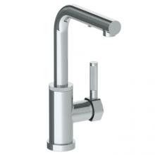 Watermark 111-9.3P1-SP4-PC - Deck Mounted 1 Hole Square Top Prep Faucet with Pull Out Spray