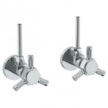 Watermark 111-MAS2-SP5-PC - Lavatory Angle Stop Kit -1/2 IPS x 3/8 OD Compression