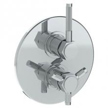 Watermark 111-T20-SP4-PC - Wall Mounted Thermostatic Shower Trim with built-in control, 7 1/2''
