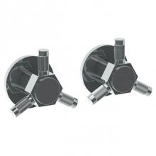 Watermark 111-WTR2-SP4-PC - Wall Mounted 2-Valve Shower Trim