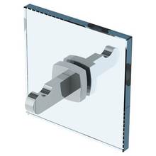 Watermark 115-0.5DDP-PC - H-Line double shower door knob/ glass mount hook