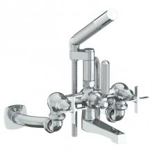 Watermark 115-5.2-MZ5-PC - Wall Mounted Exposed Bath Set with Hand Shower