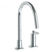 Watermark 115-7.1.3-MZ4V-PC - Deck Mounted 2 Hole Gooseneck Kitchen Faucet