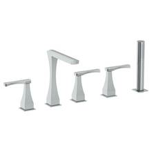Watermark 125-8.1-BG4-PC - Deck Mounted 5 Hole Bath Set