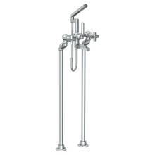 Watermark 125-8.3-BG5-PC - Floor Standing Bath Set with Hand Shower