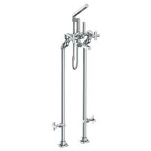 Watermark 125-8.3STP-BG5-PC - Floor Standing Bath Set with Hand Shower and Shut-Off Valves