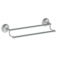 Watermark 180-0.2-AA-PC - Wall Mounted Double Towel Bar, 18''