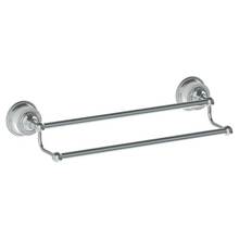 Watermark 180-0.2-DD-PC - Wall Mounted Double Towel Bar, 18''