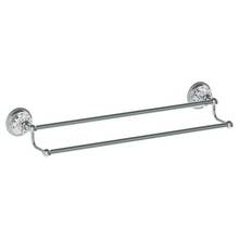 Watermark 180-0.2A-AA-PC - Wall Mounted Double Towel Bar, 24''