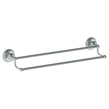 Watermark 180-0.2A-BB-PC - Wall Mounted Double Towel Bar, 24''