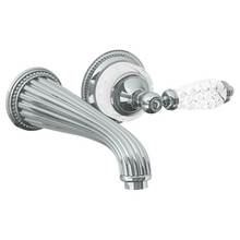 Watermark 180-1.2-BB-PC - Wall Mounted 2 Hole Lavatory Set with 8 1/4'' CTC Spout