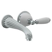 Watermark 180-1.2-CC-PC - Wall Mounted 2 Hole Lavatory Set with 8 1/4'' CTC Spout