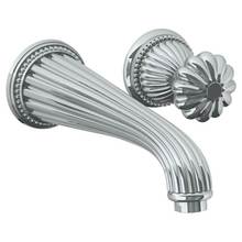Watermark 180-1.2-T-PC - Wall Mounted 2 Hole Lavatory Set with 8 1/4'' CTC Spout