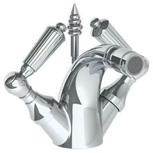 Watermark 180-4.1-U-PC - Deck Mounted Monoblock Bidet Mixer