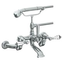 Watermark 180-5.2-SWU-PC - Wall Mounted Exposed Bath Set with Hand Shower