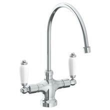 Watermark 180-7.2-DD-PC - Deck Mounted 1 Hole Kitchen Faucet with 9 3/4'' spout