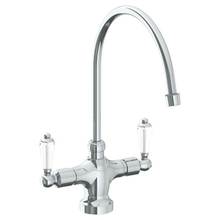 Watermark 180-7.2-SWU-PC - Deck Mounted 1 Hole Kitchen Faucet with 9 3/4'' spout