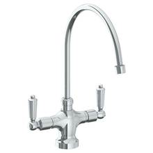 Watermark 180-7.2-U-PC - Deck Mounted 1 Hole Kitchen Faucet with 9 3/4'' spout