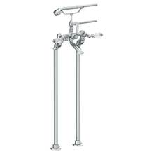 Watermark 180-8.3-AA-PC - Floor Standing Bath Set with Hand Shower