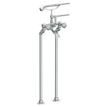 Watermark 180-8.3-T-PC - Floor Standing Bath Set with Hand Shower