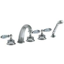 Watermark 180-8.1-BB-PC - Deck Mounted 5 Hole Bath Set