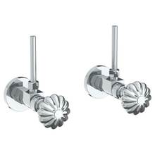 Watermark 180-MAS1-T-SN - Lavatory Angle Stop Kit -1/2'' Compression x 3/8'' OD Compression