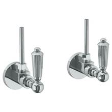 Watermark 180-MAS2-U-UPB - Lavatory Angle Stop Kit -1/2'' IPS x 3/8'' OD Compression