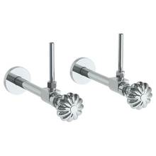 Watermark 180-MAS3-T-PC - Lavatory Angle Stop Kit -1/2'' Sweat x 3/8'' OD Compression
