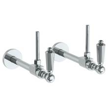 Watermark 180-MAS3-U-PC - Lavatory Angle Stop Kit -1/2'' Sweat x 3/8'' OD Compression