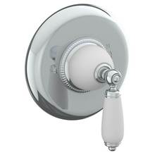 Watermark 180-P80-CC-PC - Wall Mounted Pressure Balance Shower Trim, 7'' dia.