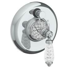 Watermark 180-P90-AA-PC - Wall Mounted Pressure Balance Shower Trim with Diverter, 7'' dia.