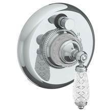 Watermark 180-P90-BB-PC - Wall Mounted Pressure Balance Shower Trim with Diverter, 7'' dia.