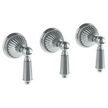 Watermark 180-WTR3-U-PC - Wall Mounted 3-Valve Shower Trim