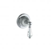 Watermark 180-WTRTP-SWU-PC - Wall Mounted Trim w/ Wall Plate, 3 1/2'' dia.