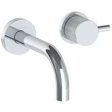 Watermark 22-1.2S-TIC-PC - Wall Mounted 2 Hole Lavatory Set with 6'' Spout